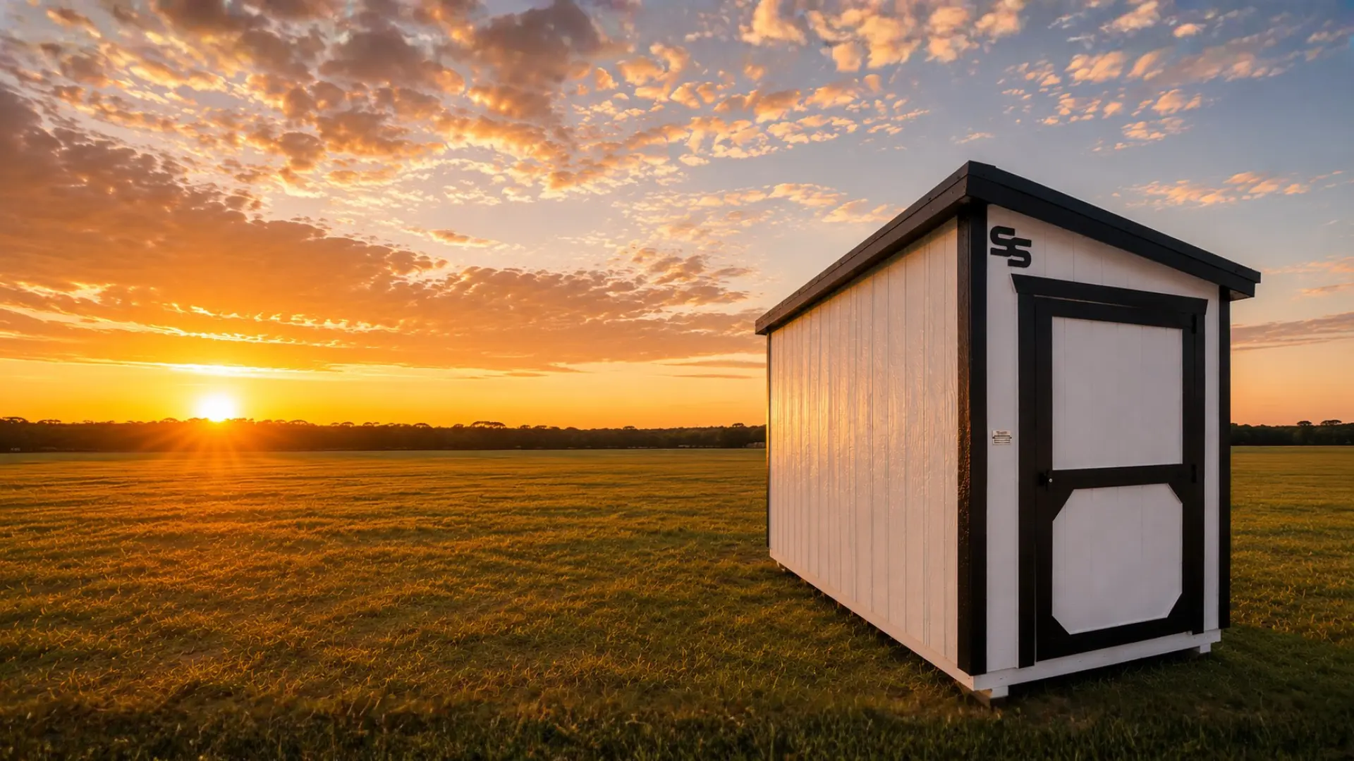 Speedy Sheds 6x12 storage shed