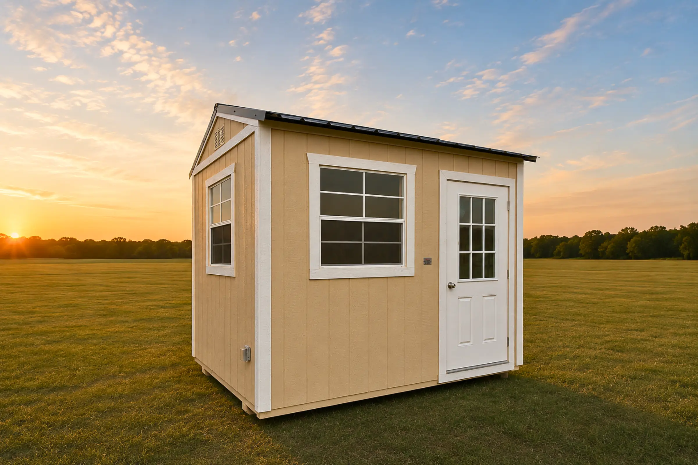 Storage sheds delivered in Danville VA