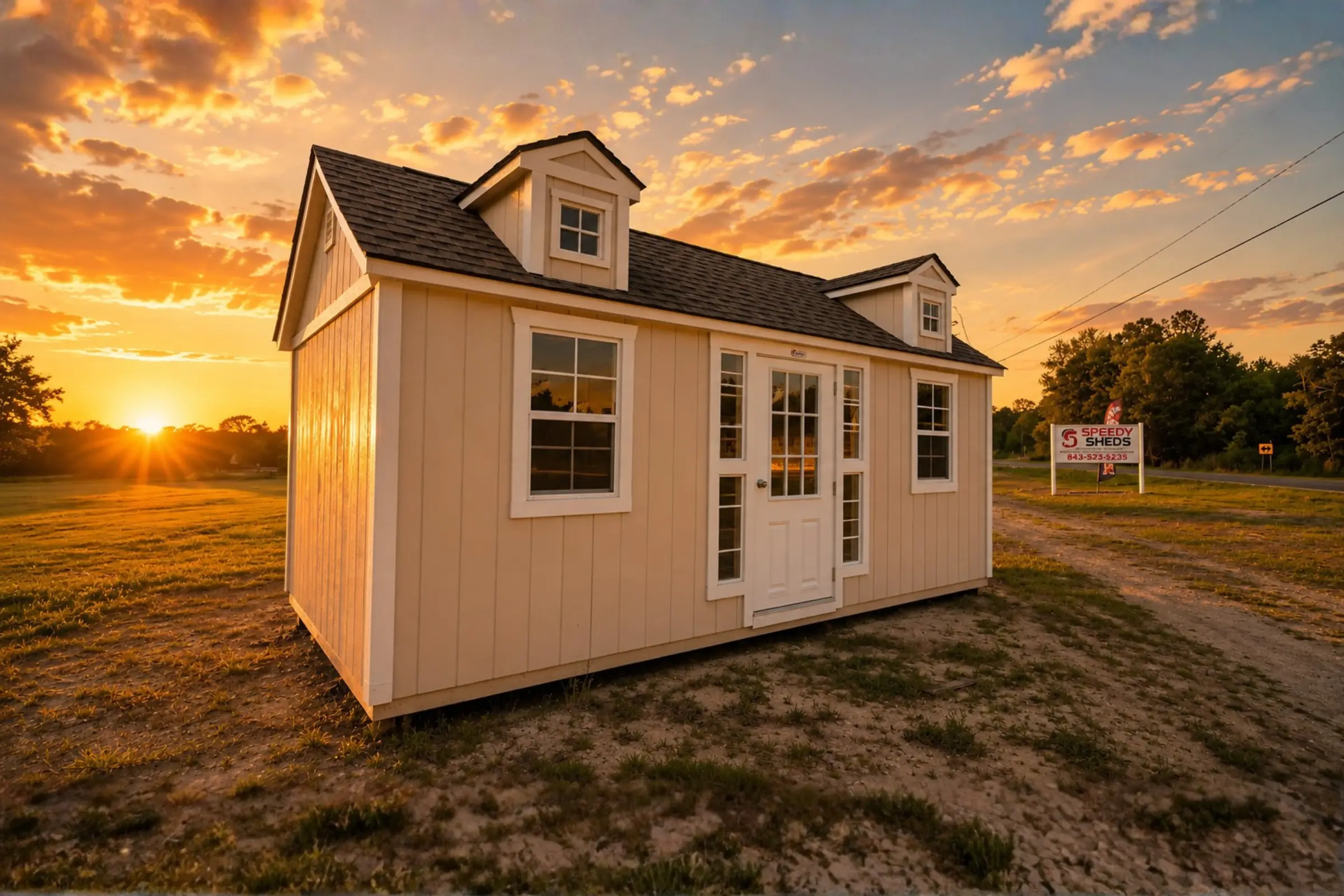 Storage sheds delivered in Myrtle Beach SC
