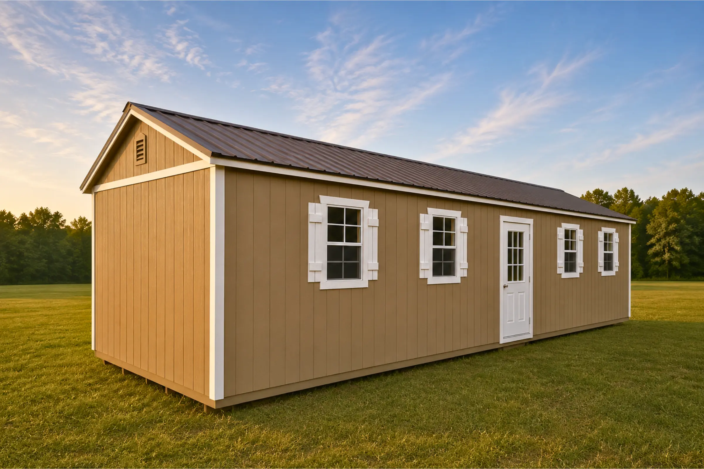 Storage sheds delivered in Spartanburg SC