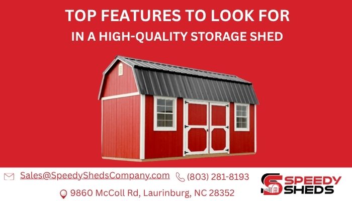 High-Quality Storage Shed